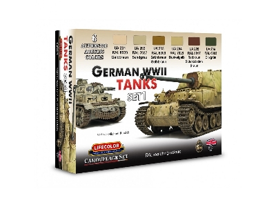 Cs01 - German Wwii Tanks Set 1 - zdjęcie 1
