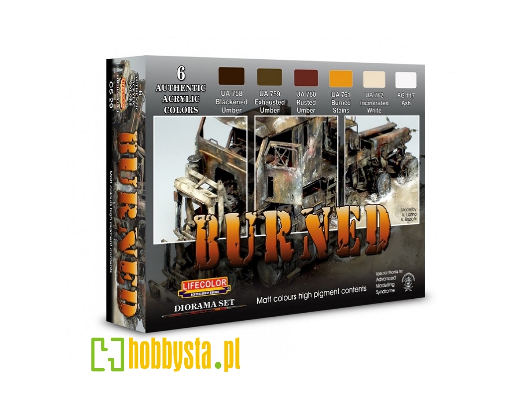 Cs29 - Burned Set - zdjęcie 1 Cs29 - Burned Set - zdjęcie 1