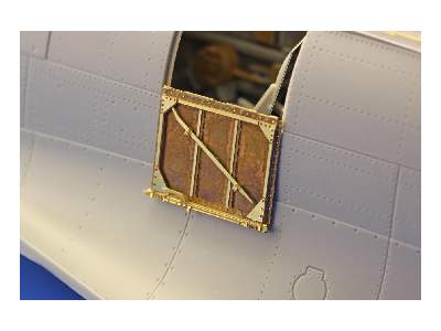  Spitfire Mk. XVIe interior S. A. 1/32 - Tamiya - blaszki - zdjęcie 7