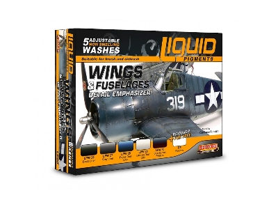 Lp06 - Wings And Fuselages Detail Emphasizer Set - zdjęcie 1