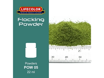 Pow05 - Luxuriant Green Flocking Powder - zdjęcie 1
