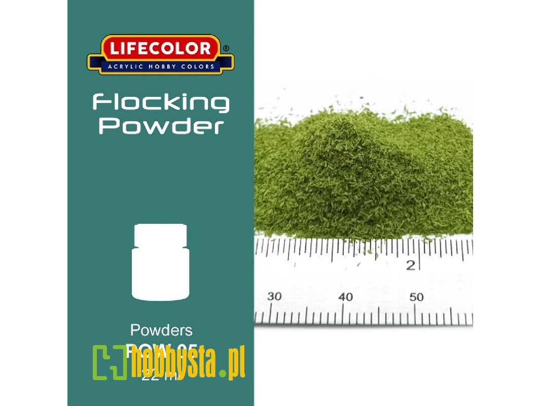 Pow05 - Luxuriant Green Flocking Powder - zdjęcie 1