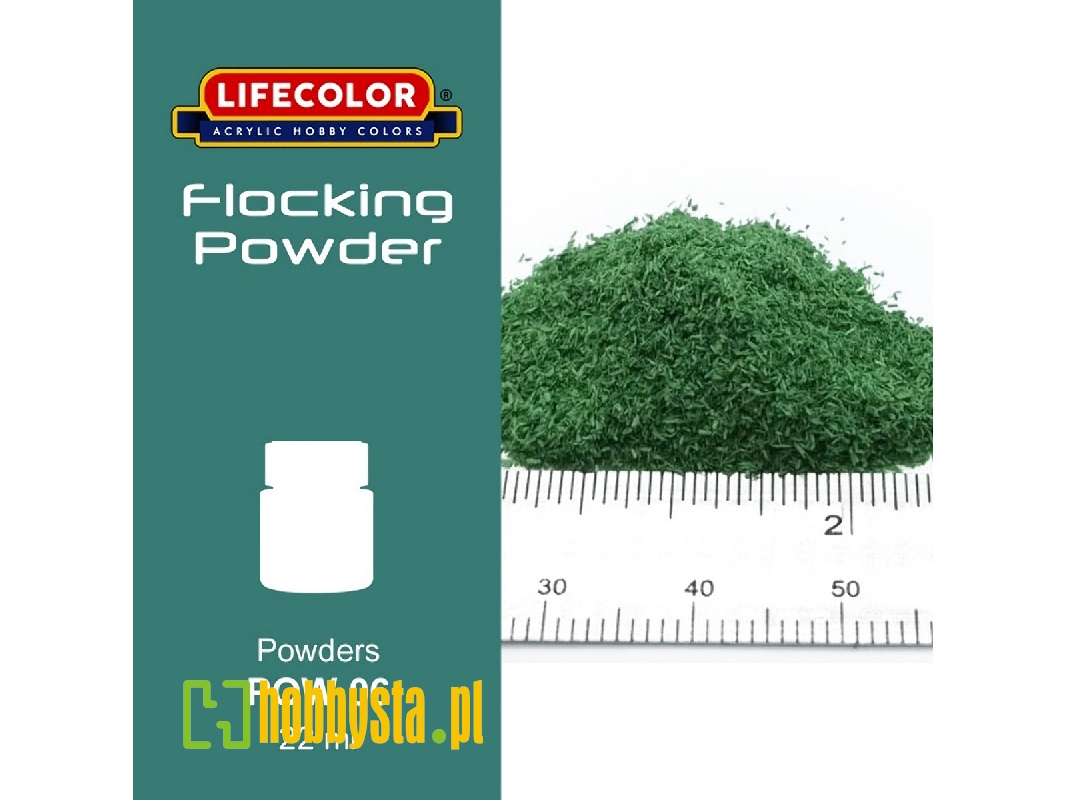 Pow06 - Full-blown Green Flocking Powder - zdjęcie 1 Pow06 - Full-blown Green Flocking Powder - zdjęcie 1