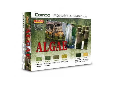 Spg07- Algae - Powder & Fixer Set - zdjęcie 1
