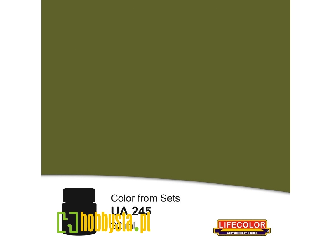 Ua245 - Finnish Wwii Army SammaleenvihreĂ¤ N: 02 Moss Green - zdjÄ™cie 1