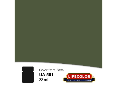 Ua561 - Medium Green Fs34102 Satin Finish - zdjęcie 1