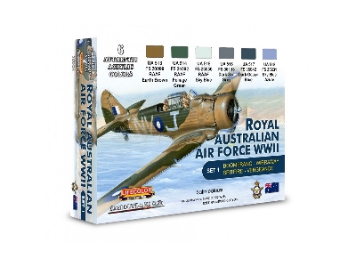 Xs01 - Australian Air Force Wwii Set 1 - zdjęcie 1