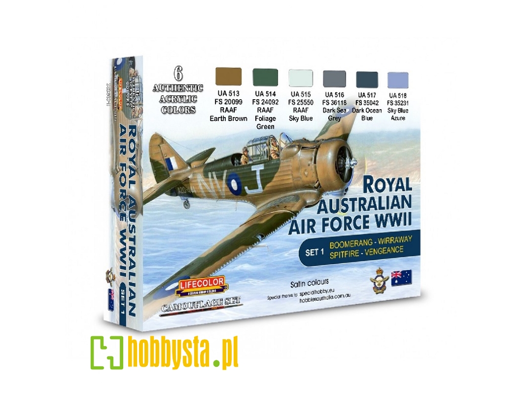 Xs01 - Australian Air Force Wwii Set 1 - zdjęcie 1 Xs01 - Australian Air Force Wwii Set 1 - zdjęcie 1