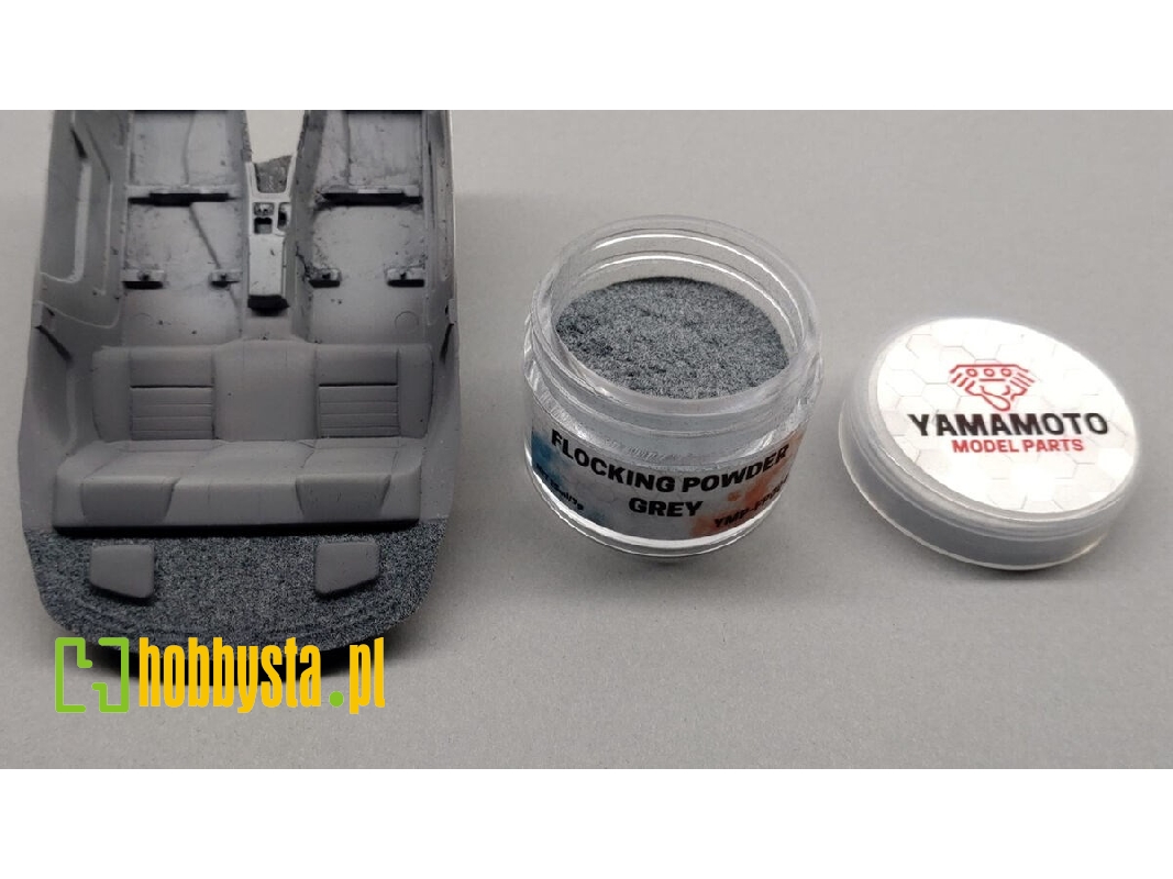 Flocking Powder Grey - zdjęcie 1 Flocking Powder Grey - zdjęcie 1