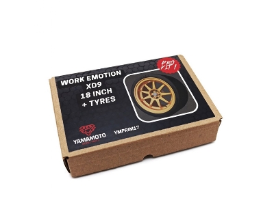 Work Emotion Xd9 18 Inch And Tyres Pro Kit - zdjęcie 2