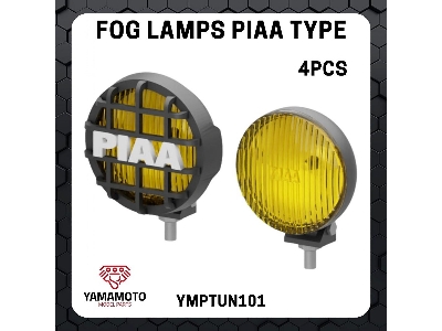 Fog Lamps Piaa Type (4pcs) - zdjęcie 1