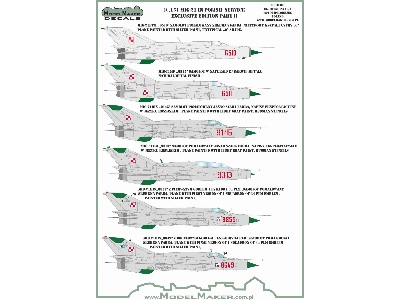 Mig-21 In Polish Service Exclusive Edition Part Ii - zdjęcie 5
