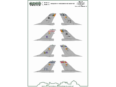 Belgian F-16 Squadrons Generic Set - zdjęcie 1