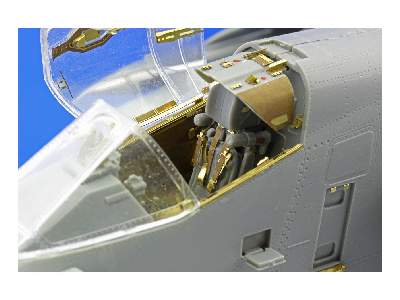  Su-25 seatbelts 1/32 - Trumpeter - blaszki - zdjęcie 2