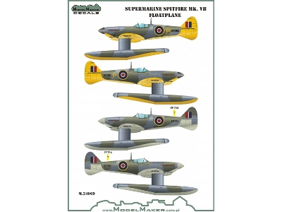 Spitfire Floatplane Masks Fot Trumpeter Model - zdjęcie 1