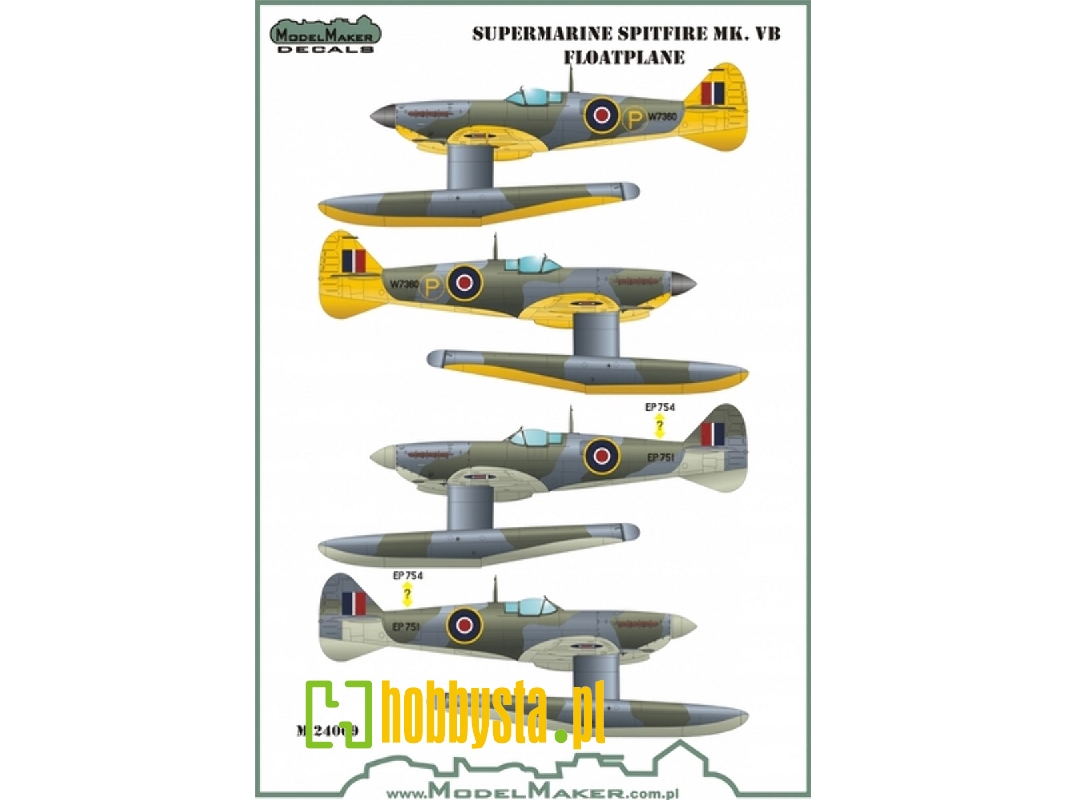 Spitfire Floatplane Masks Fot Trumpeter Model - zdjęcie 1