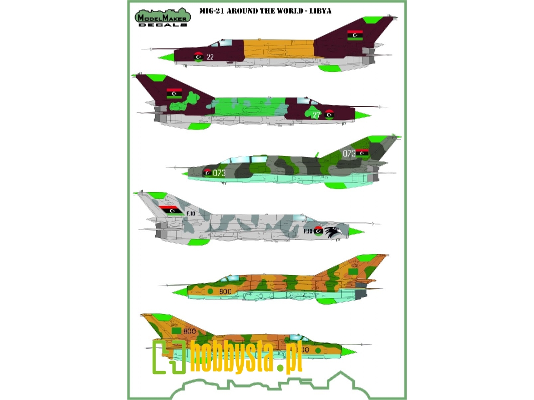 Mig-21 Around The World - Libya - zdjęcie 1 Mig-21 Around The World - Libya - zdjęcie 1