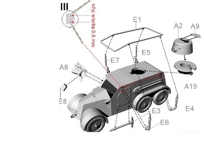 Panzerspähwagen 30(t) wóz dowodzenia - zdjęcie 3