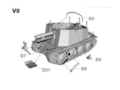 Sd.Kfz 138/1 â€žGrilleâ€ť Ausf.H - zdjÄ™cie 8
