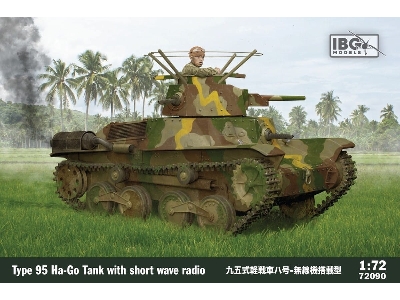 Type 95 Ha-go Japanse Tank With Short Wave Radio - zdjęcie 1