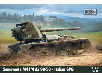 Semovente M41M Da 90/53 włoskie działo samobieżne - zdjęcie 1