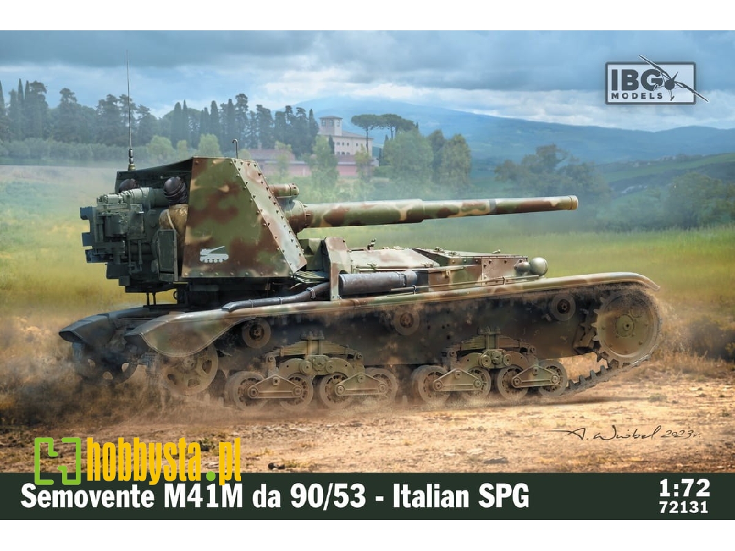 Semovente M41M Da 90/53 włoskie działo samobieżne - zdjęcie 1 Semovente M41M Da 90/53 włoskie działo samobieżne - zdjęcie 1