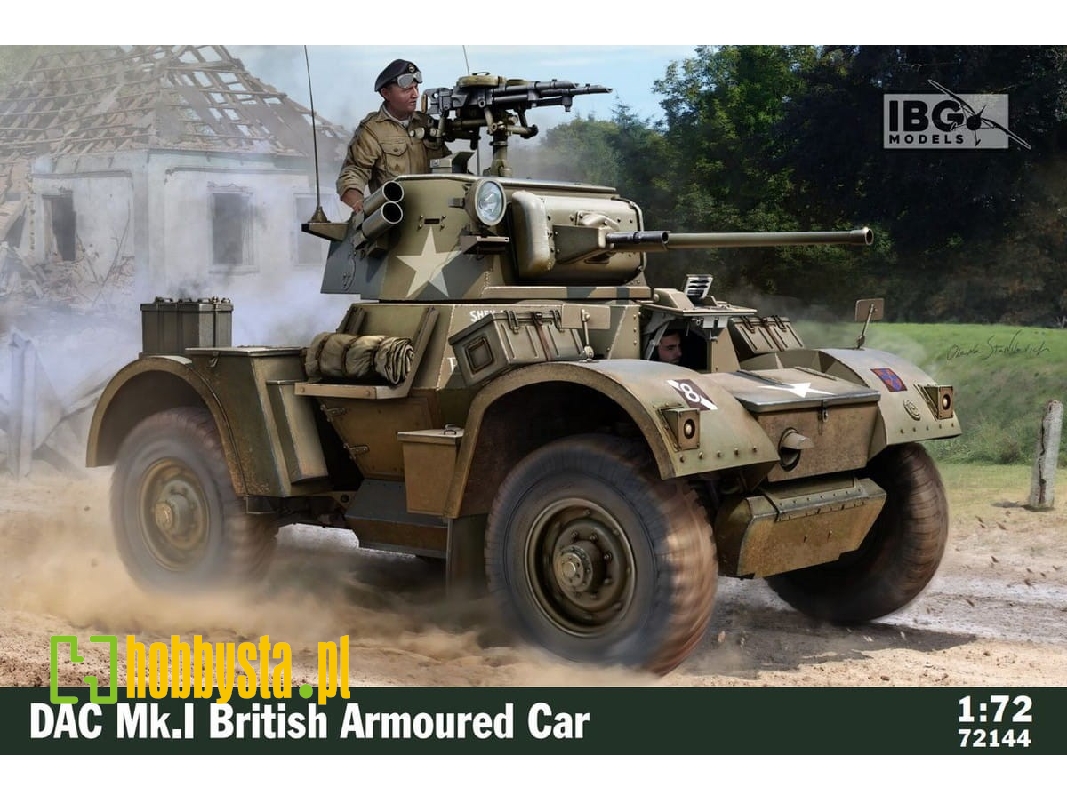 Dac Mk.I brytyjski samochód pancerny - zdjęcie 1
