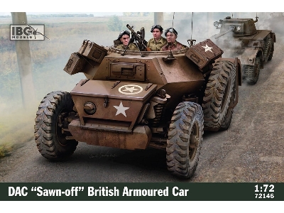 Dac 'Sawn-off' brytyjski samochód pancerny - zdjęcie 1