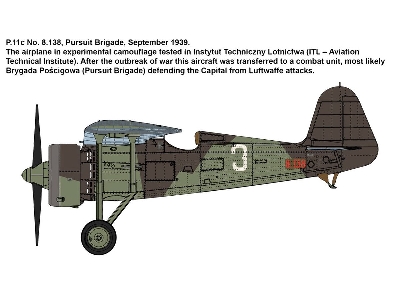 PZL P.11c Polish Fighter Rare Birds - zdjęcie 2