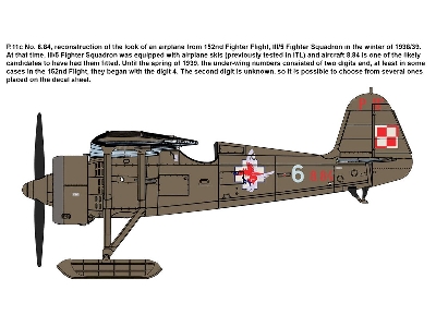 PZL P.11c Polish Fighter Rare Birds - zdjęcie 3