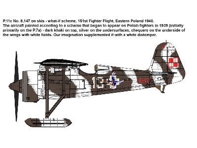 PZL P.11c Polish Fighter Rare Birds - zdjęcie 5