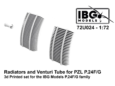 Radiators And Venturi Tube For Pzl P.24 F/G - zdjęcie 1
