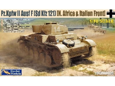Pz.Kpfw Ii Ausf F (Sd Kfz 121) [n.Africa & Italian Front] - zdjęcie 1