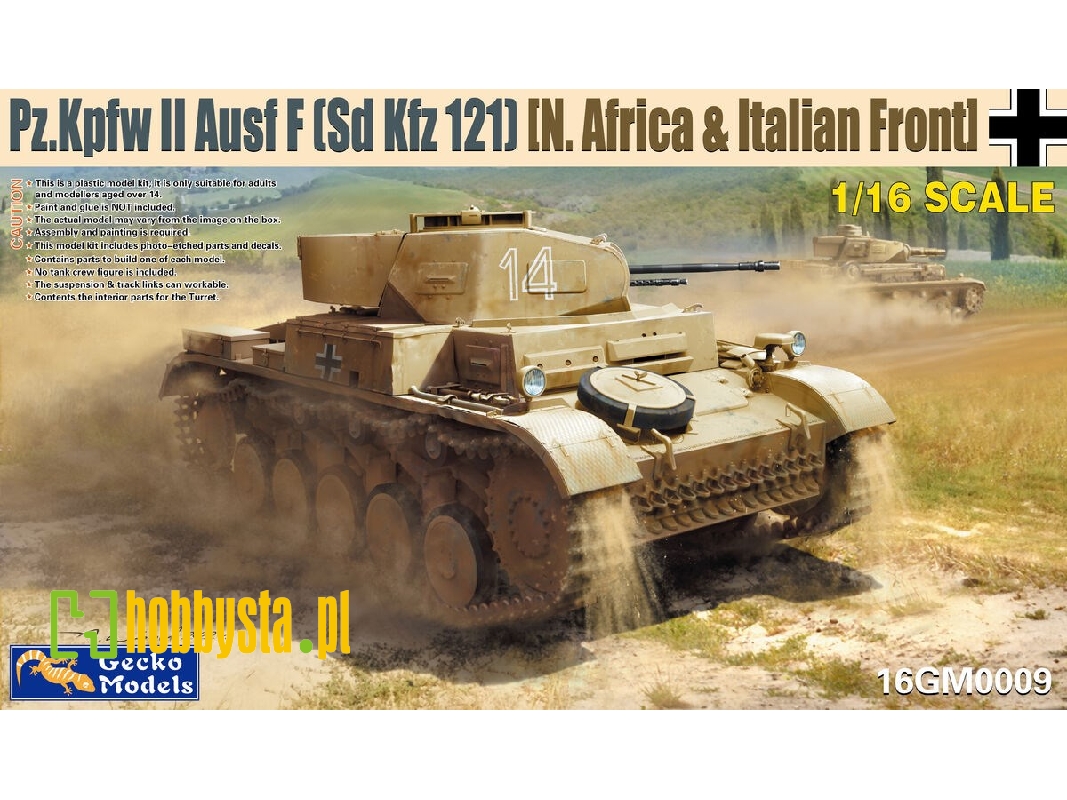 Pz.Kpfw Ii Ausf F (Sd Kfz 121) [n.Africa & Italian Front] - zdjęcie 1