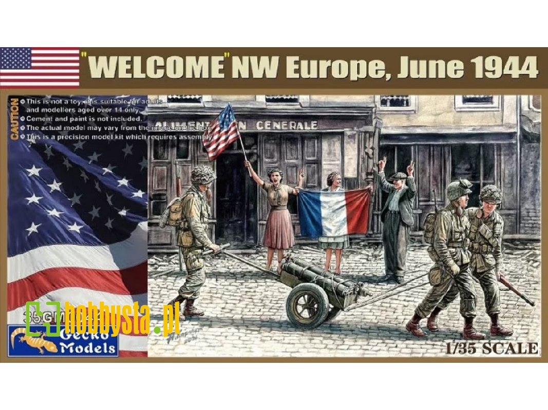 Welcome Nw Europe, June 1944 - zdjęcie 1 Welcome Nw Europe, June 1944 - zdjęcie 1