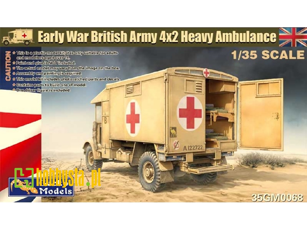 Early War Austin K2y Heavy Ambulance - zdjęcie 1