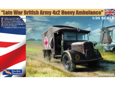 Late War British Ambulance Army 4x2 Heavy - zdjęcie 1