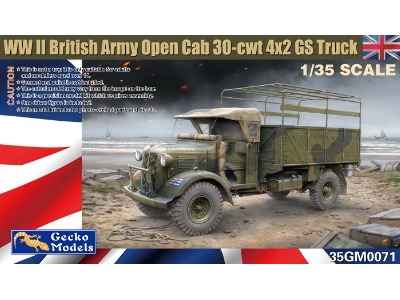 Wwii British Army Open Cab 30-cwt 4x2 Gs Truck - zdjęcie 1
