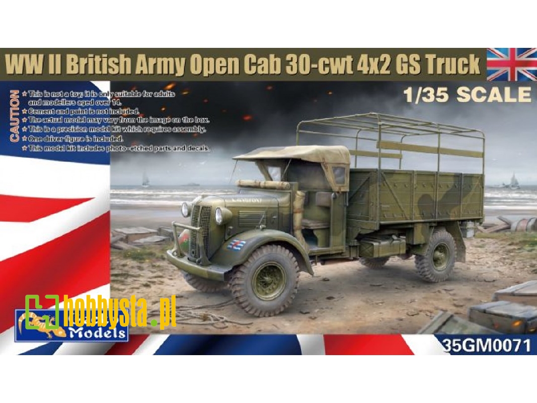 Wwii British Army Open Cab 30-cwt 4x2 Gs Truck - zdjęcie 1 Wwii British Army Open Cab 30-cwt 4x2 Gs Truck - zdjęcie 1