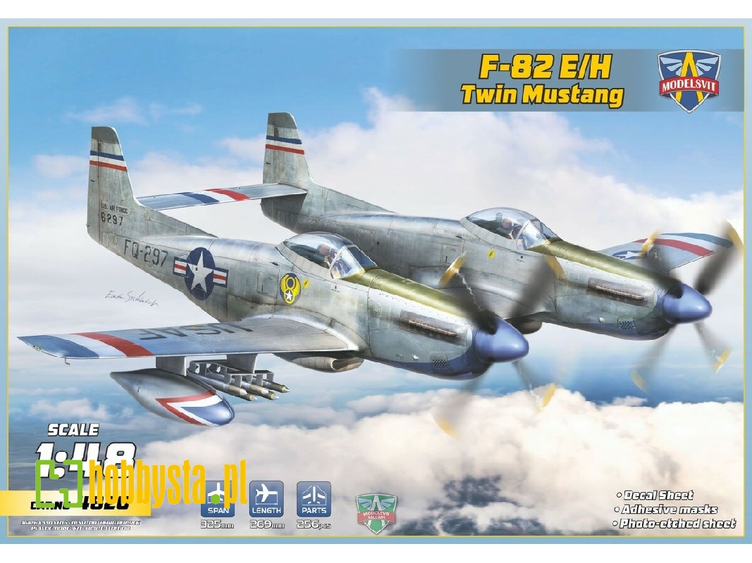 F-82 E/H Twin Mustang - zdjęcie 1 F-82 E/H Twin Mustang - zdjęcie 1
