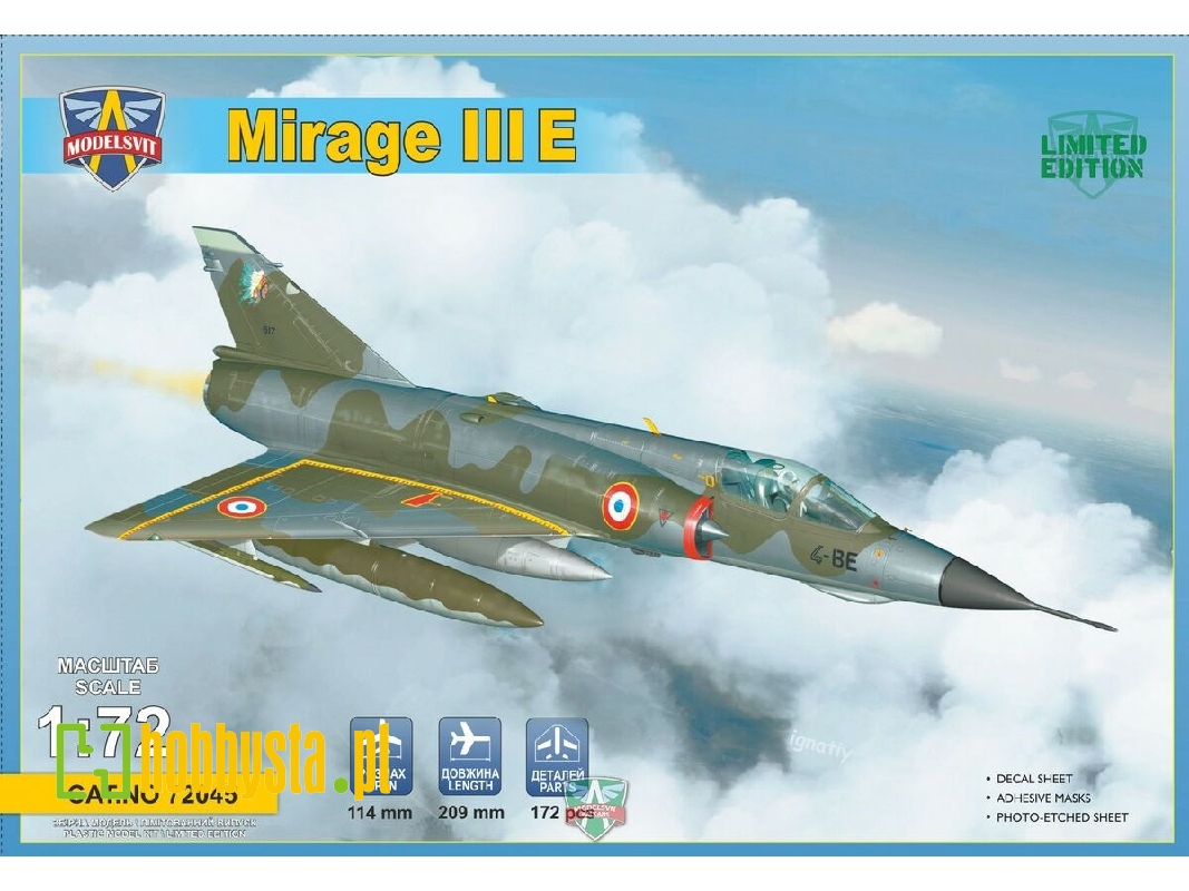 Mirage Iiie Fighter-bomber - zdjęcie 1 Mirage Iiie Fighter-bomber - zdjęcie 1
