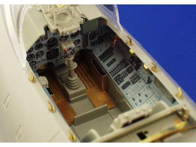  Su-27 Flanker B interior 1/32 - Trumpeter - blaszki - zdjęcie 4