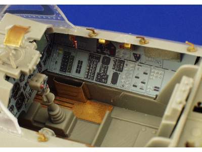  Su-27 Flanker B interior 1/32 - Trumpeter - blaszki - zdjęcie 5