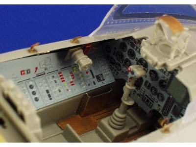  Su-27 Flanker B interior 1/32 - Trumpeter - blaszki - zdjęcie 6