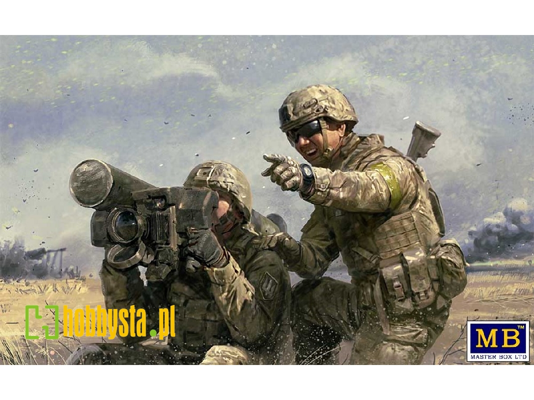 Wojna rosyjsko-ukraińska - ukraińska piechota z javelinem - zdjęcie 1