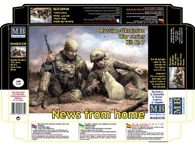 Russian-Ukrainian War series, kit № 7. News from home - zdjęcie 2