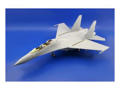  Su-27UB Flanker C exterior 1/32 - Trumpeter - blaszki - zdjęcie 4