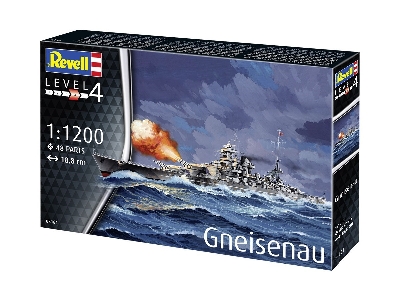 Battleship Gneisenau - zestaw podarunkowy - zdjęcie 4