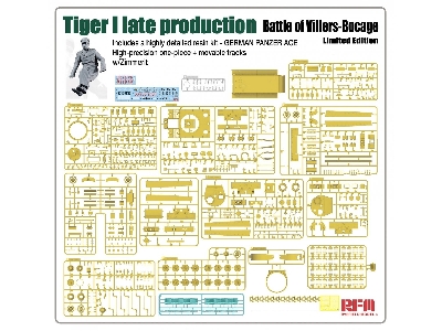 Tiger I późny - Bitwa o Villers-Bocage - Edycja limitowana - zdjęcie 5