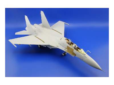  Su-27UB Flanker C exterior 1/32 - Trumpeter - blaszki - zdjęcie 7